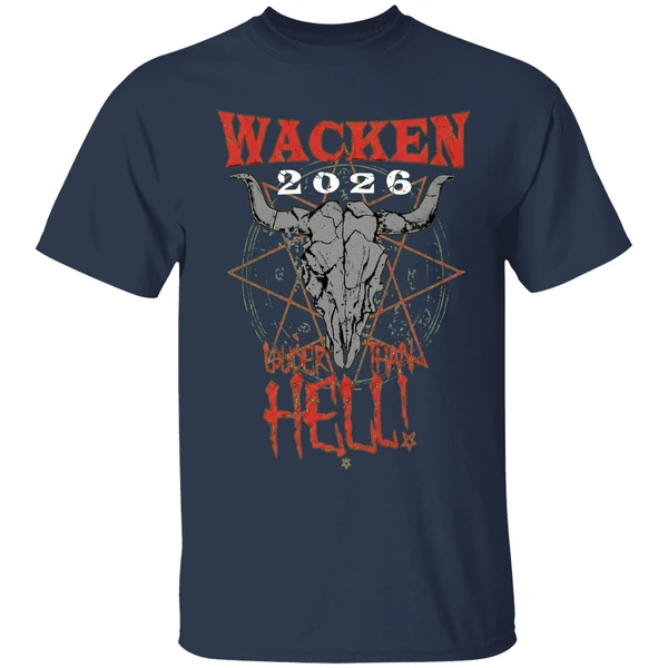 Wacken Open Air 2026 Hell Party Collection Tee Louder Than Hell Party On Shirt - Image 5