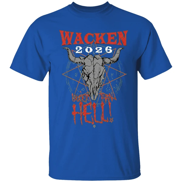 Wacken Open Air 2026 Hell Party Collection Tee Louder Than Hell Party On Shirt - Image 8