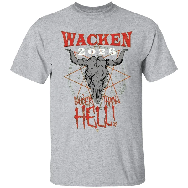 Wacken Open Air 2026 Hell Party Collection Tee Louder Than Hell Party On Shirt - Image 9