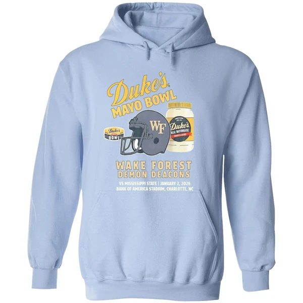 Wake Forest Demon Deacons 2026 Dukes Mayo Bowl Hoodie - Image 4