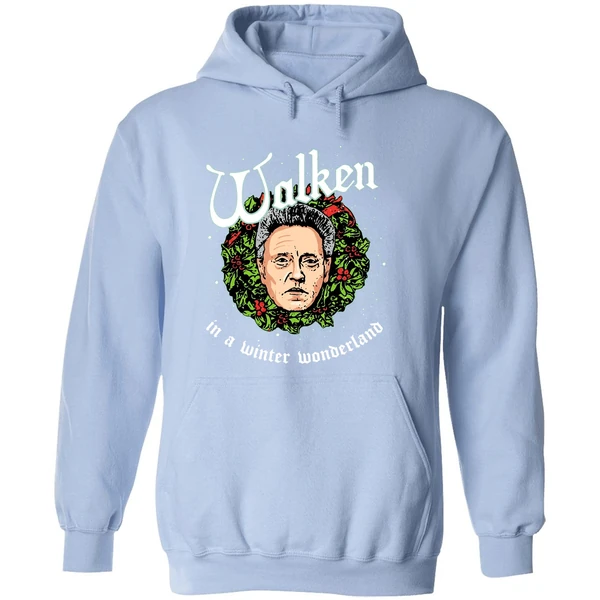 Walken In A Winter Wonderland Christmas Hoodie - Image 4