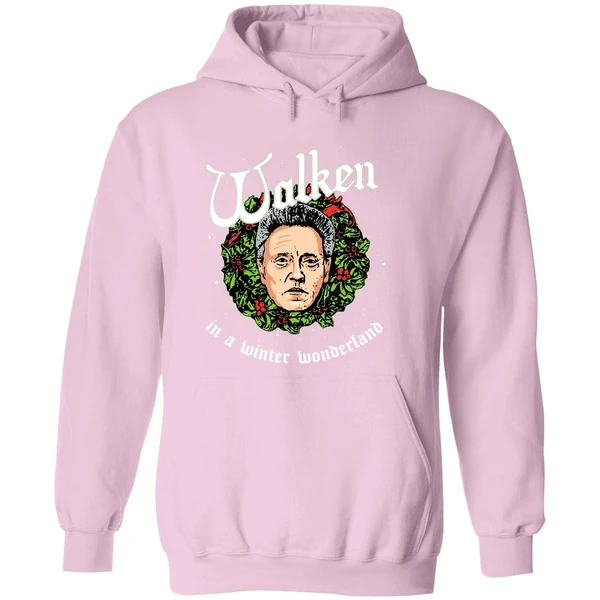 Walken In A Winter Wonderland Christmas Hoodie - Image 5