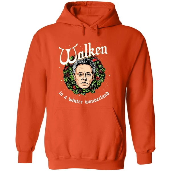 Walken In A Winter Wonderland Christmas Hoodie - Image 6