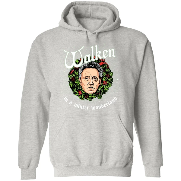 Walken In A Winter Wonderland Christmas Hoodie - Image 9