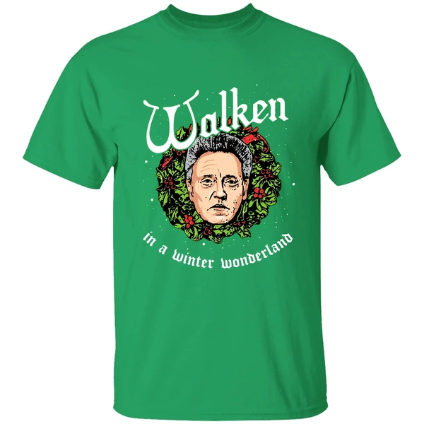 Walken In A Winter Wonderland Christmas Shirt - Image 2