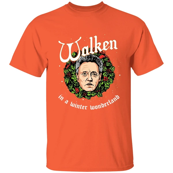 Walken In A Winter Wonderland Christmas Shirt - Image 6