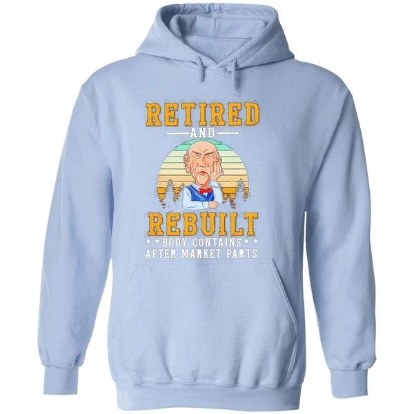 Walter Jeff Dunham Retired And Rebuild Body Contains Aftermarket Parts Vintage Hoodie - Image 4