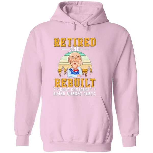Walter Jeff Dunham Retired And Rebuild Body Contains Aftermarket Parts Vintage Hoodie - Image 5