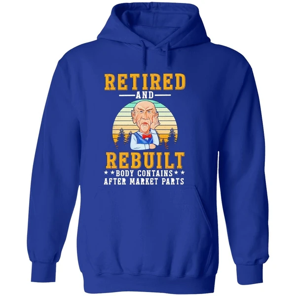 Walter Jeff Dunham Retired And Rebuild Body Contains Aftermarket Parts Vintage Hoodie - Image 7