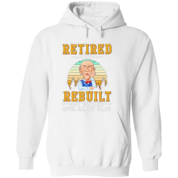 Walter Jeff Dunham Retired And Rebuild Body Contains Aftermarket Parts Vintage Hoodie - Image 8