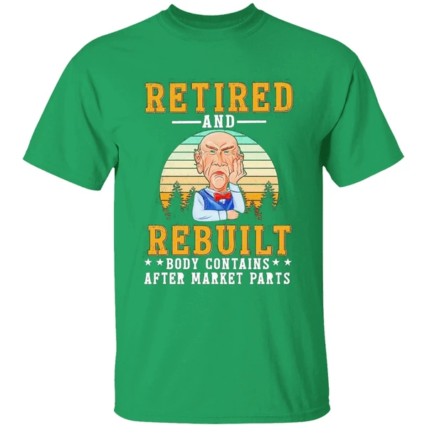 Walter Jeff Dunham Retired And Rebuild Body Contains Aftermarket Parts Vintage Shirt - Image 2