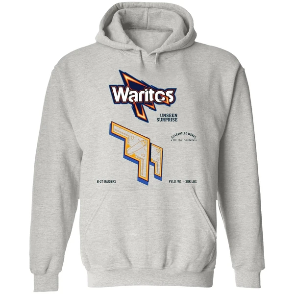 Waritos Flying Dorito B 21 Raider Hoodie - Image 9