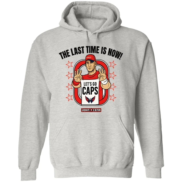 Washington Capitals John Cena Wwe The Last Time Is Now Lets Go Caps Hoodie - Image 9