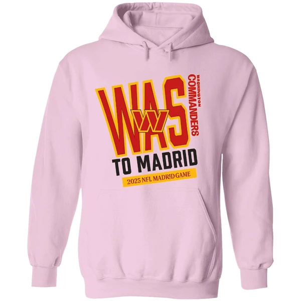 Washington Commanders 2025 To Madrid We Go Hoodie - Image 5