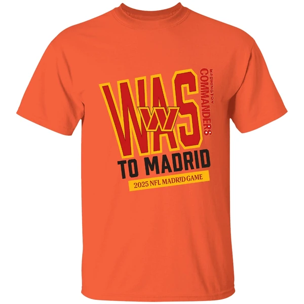 Washington Commanders 2025 To Madrid We Go Shirt - Image 5