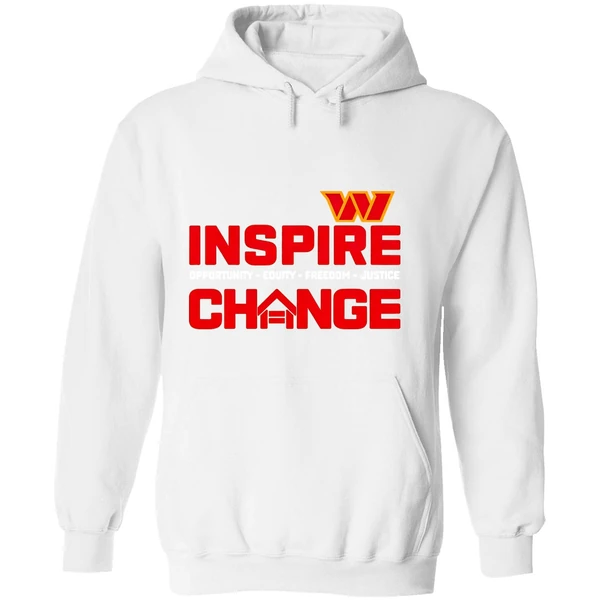 Washington Commanders Inspire Change Opportunity Equity Freedom Justice 2025 Hoodie - Image 8
