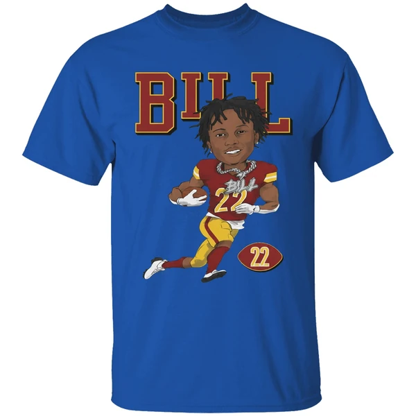 Washington Commanders Jacory Croskey Merritt Bill Caricature Shirt - Image 7