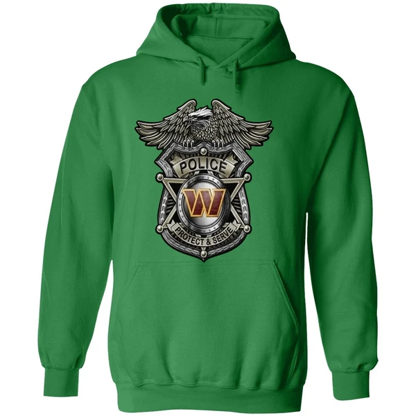 Washington Commanders Nfl Law Enforcement Appreciation Hoodie - Image 2