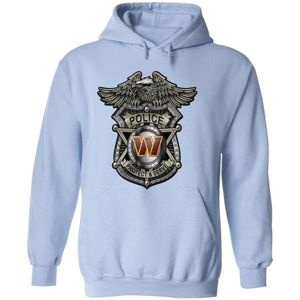 Washington Commanders Nfl Law Enforcement Appreciation Hoodie - Image 4