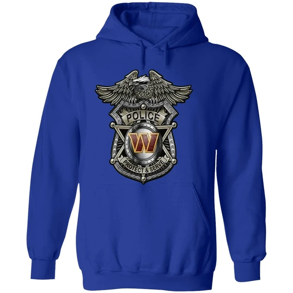 Washington Commanders Nfl Law Enforcement Appreciation Hoodie - Image 7