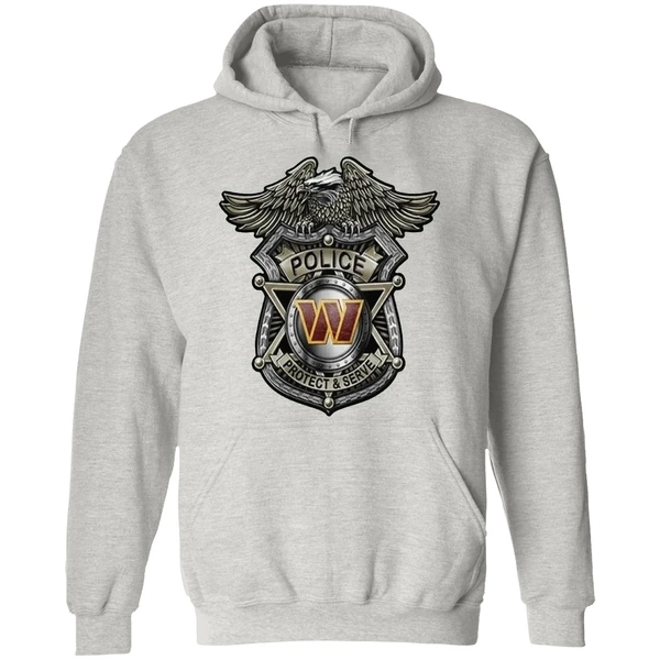 Washington Commanders Nfl Law Enforcement Appreciation Hoodie - Image 9