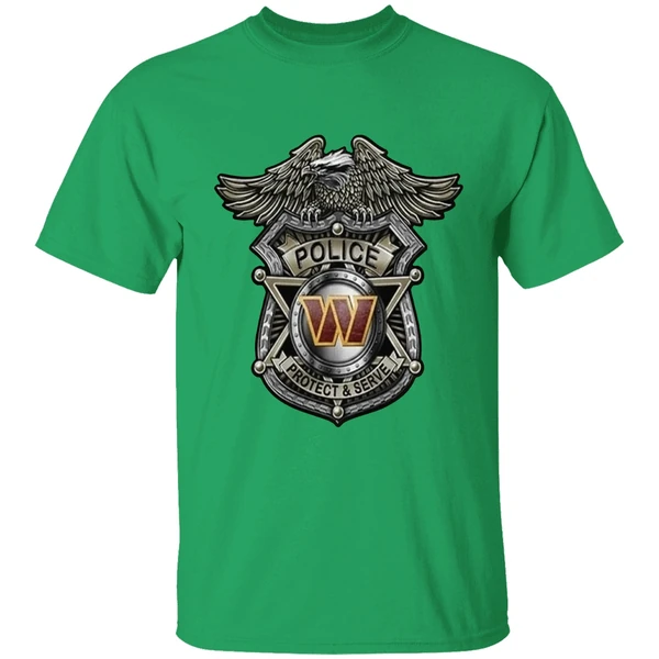 Washington Commanders Nfl Law Enforcement Appreciation Shirt - Image 2