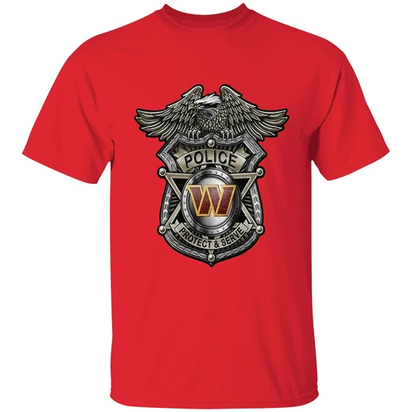Washington Commanders Nfl Law Enforcement Appreciation Shirt - Image 7