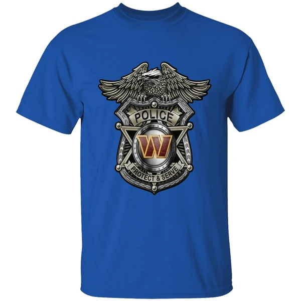 Washington Commanders Nfl Law Enforcement Appreciation Shirt - Image 8