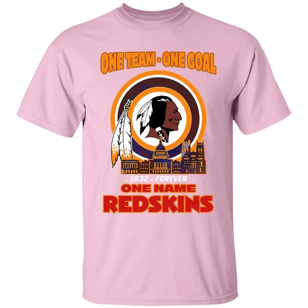 Washington Commanders One Team One Goal 1932 Forever One Name Redskins Shirt - Image 2