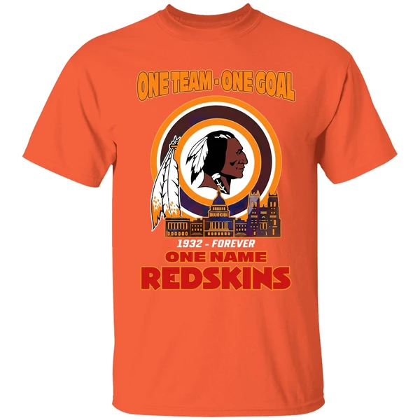 Washington Commanders One Team One Goal 1932 Forever One Name Redskins Shirt - Image 3