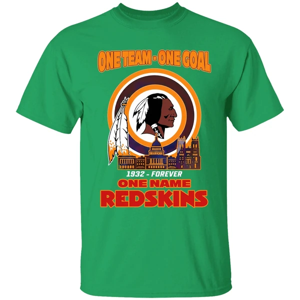 Washington Commanders One Team One Goal 1932 Forever One Name Redskins Shirt - Image 8