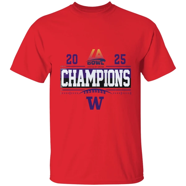 Washington Huskies Bucked Up La Bowl Hosted By Gronk Shirt - Image 7