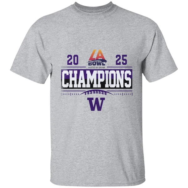 Washington Huskies Bucked Up La Bowl Hosted By Gronk Shirt - Image 9