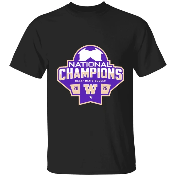 Washington Husky 2025 Ncaa Mens Soccer National Champions Shirt