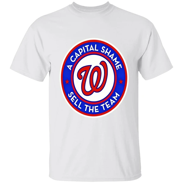 Washington Nationals A Capital Shame Sell The Team Shirt