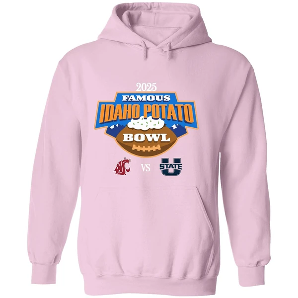 Washington State Cougars Vs Utah State Aggies Famous Idaho Potato Bowl 2025 Hoodie - Image 5