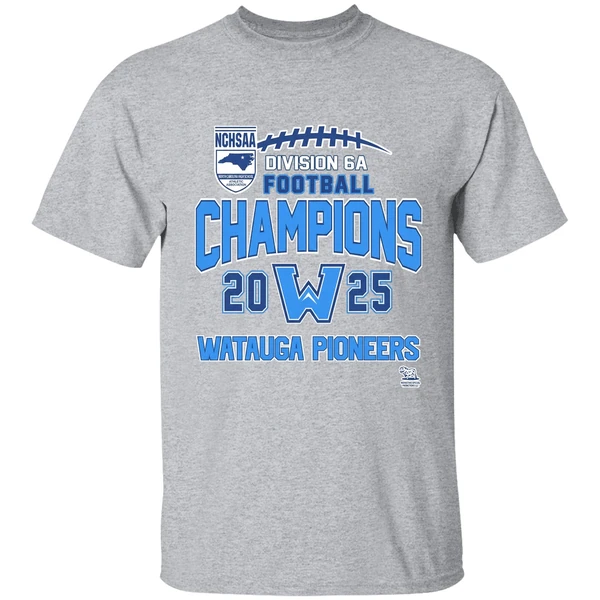 Watauga Pioneers Nchsaa Division 6a Football Champions 2025 Shirt - Image 9