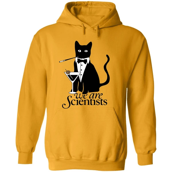 We Are Scientists Fancy Cat Hoodie