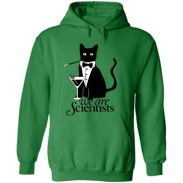 We Are Scientists Fancy Cat Hoodie - Image 2