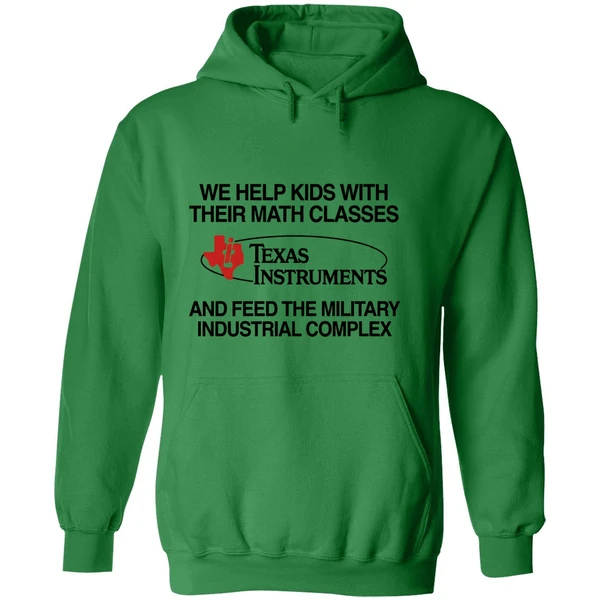 We Help Kids With Their Math Classes Texas Instruments Hoodie - Image 2