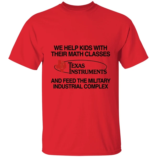 We Help Kids With Their Math Classes Texas Instruments Shirt - Image 4