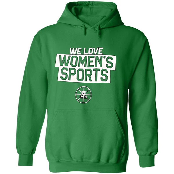 We Love Womens Sports University Of Arizona Wildcats Logo Hoodie - Image 2