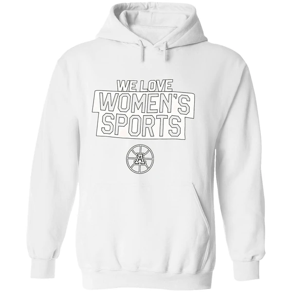 We Love Womens Sports University Of Arizona Wildcats Logo Hoodie - Image 8