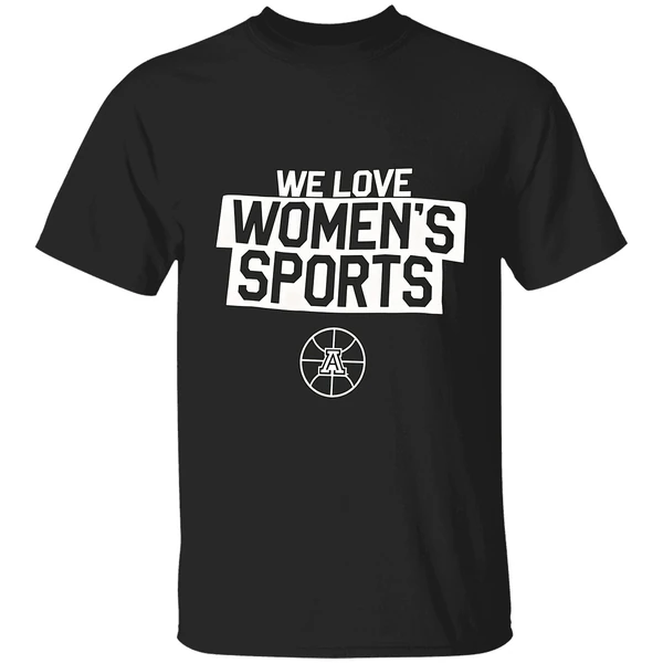 We Love Womens Sports University Of Arizona Wildcats Logo Shirt