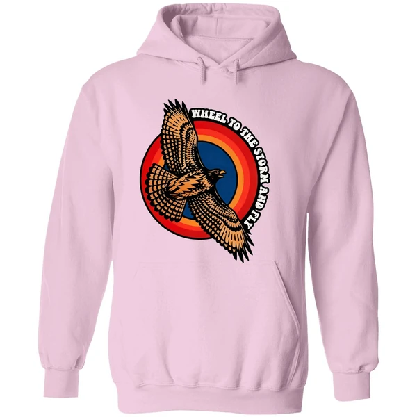 Weir Hawk Wheel To The Storm And Fly Hoodie - Image 5