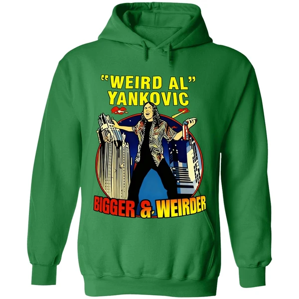 Weird Al Yankovic Bigger And Weirder 2025 Tour Dates Hoodie - Image 2