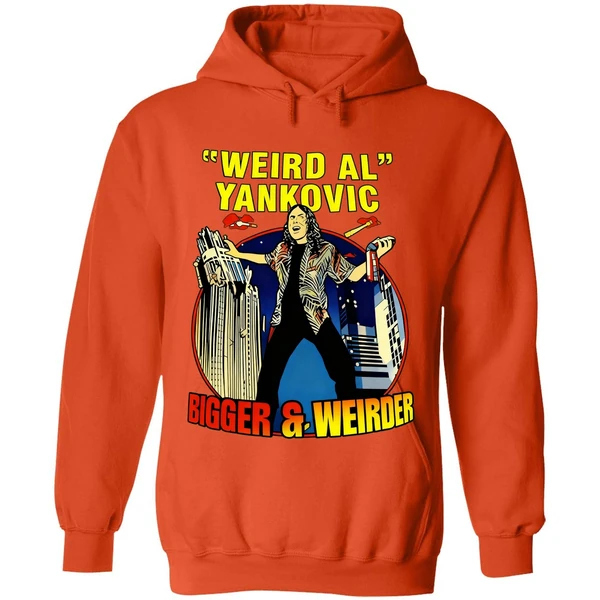 Weird Al Yankovic Bigger And Weirder 2025 Tour Dates Hoodie - Image 6