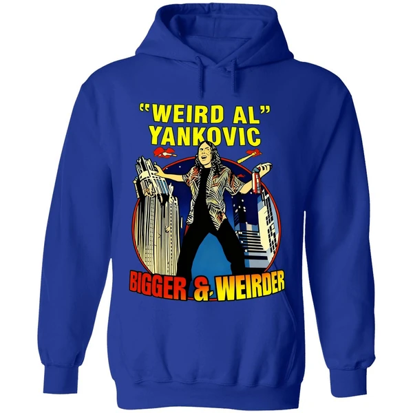 Weird Al Yankovic Bigger And Weirder 2025 Tour Dates Hoodie - Image 7