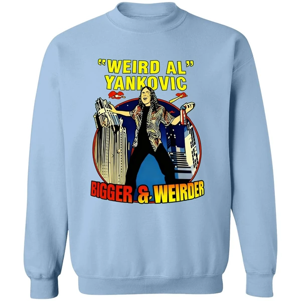 Weird Al Yankovic Bigger And Weirder 2025 Tour Dates Sweatshirt