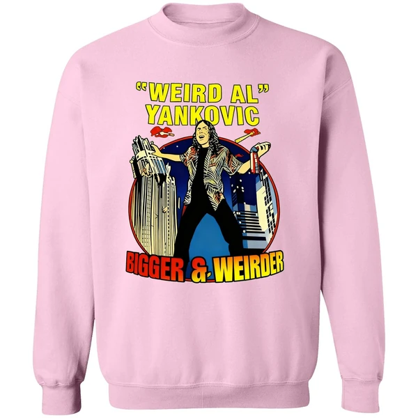 Weird Al Yankovic Bigger And Weirder 2025 Tour Dates Sweatshirt - Image 5